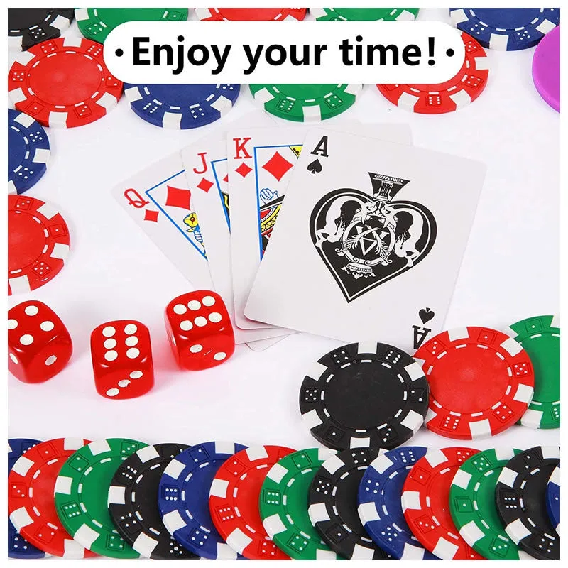 300-Piece Poker Chip Briefcase Set -Pkrc-200P