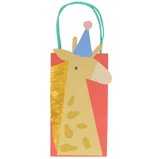 Animal Parade Party Treat Bags- 8pk