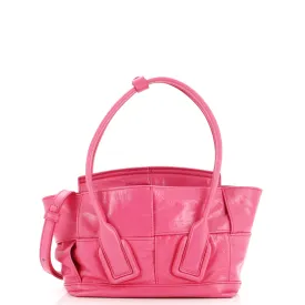 Arco Bag Maxi Intrecciato Leather Mini