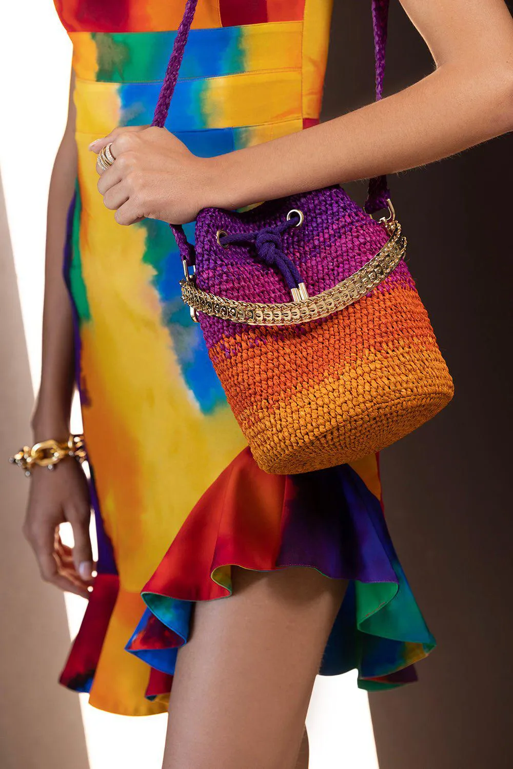 Arty Bucket Bag