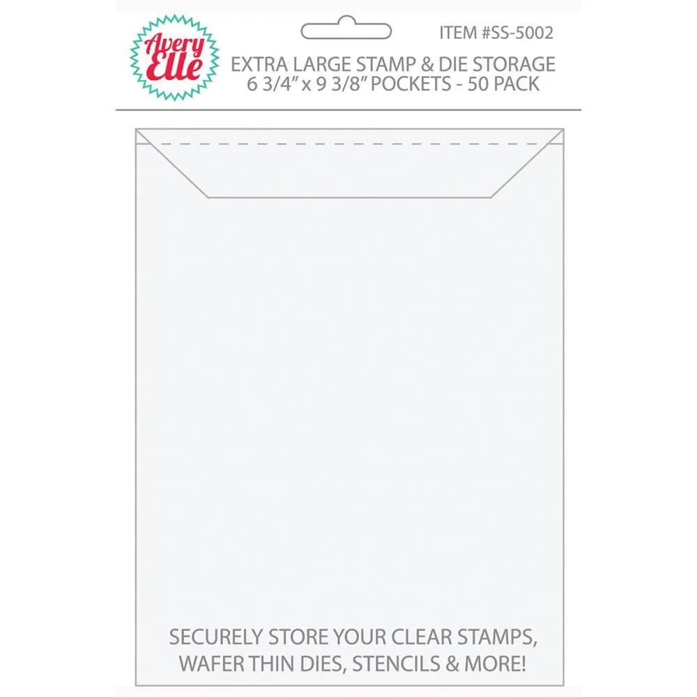 Avery Elle Extra Large Stamp & Die Storage - 50pk
