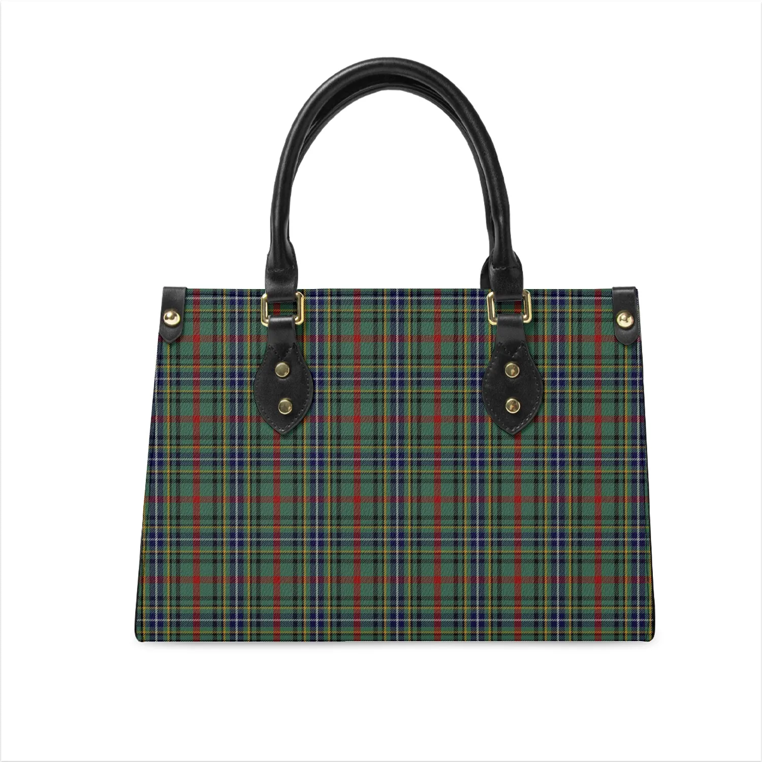 Bisset Tartan Leather Bag