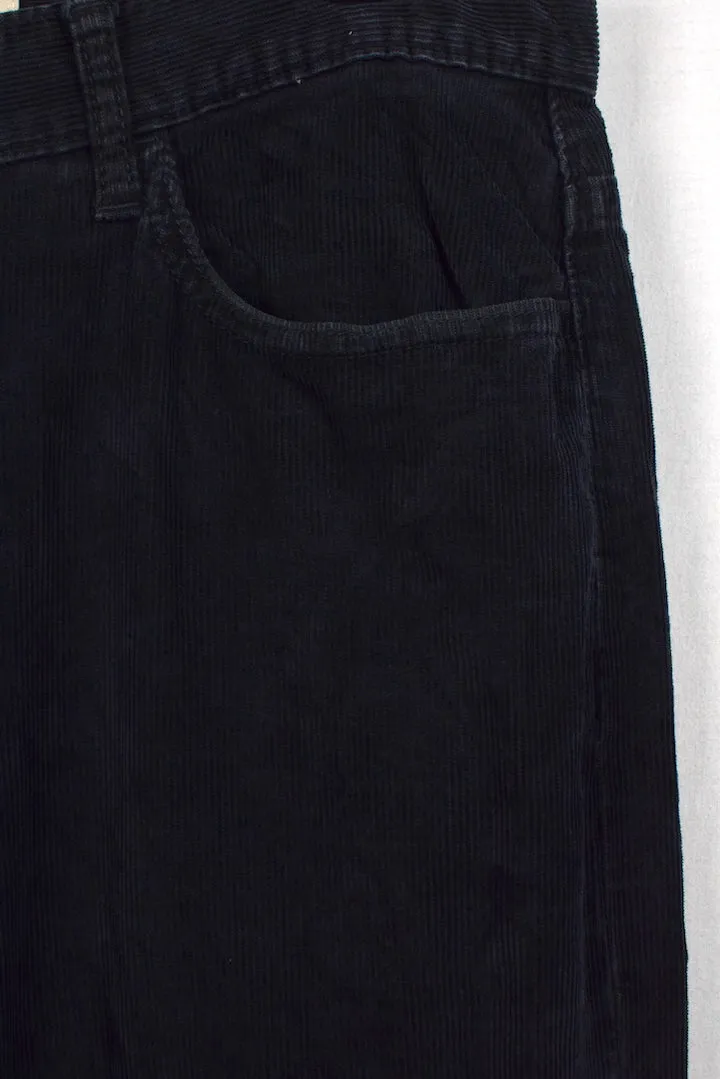 Black Corduroy Gap Brand Pants