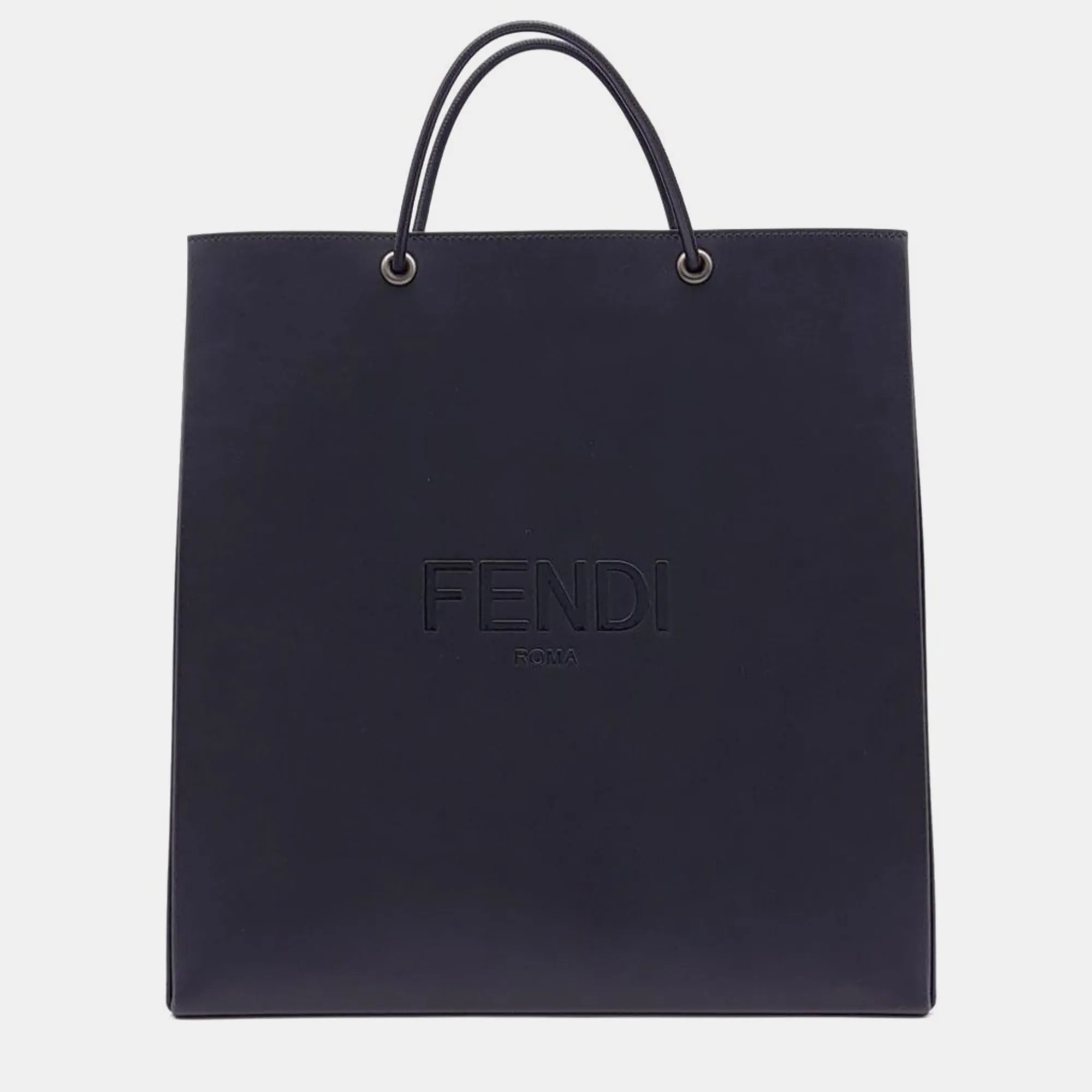 Black Leather Tote bag