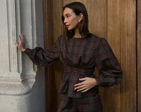 Blouse Celine Burgandy
