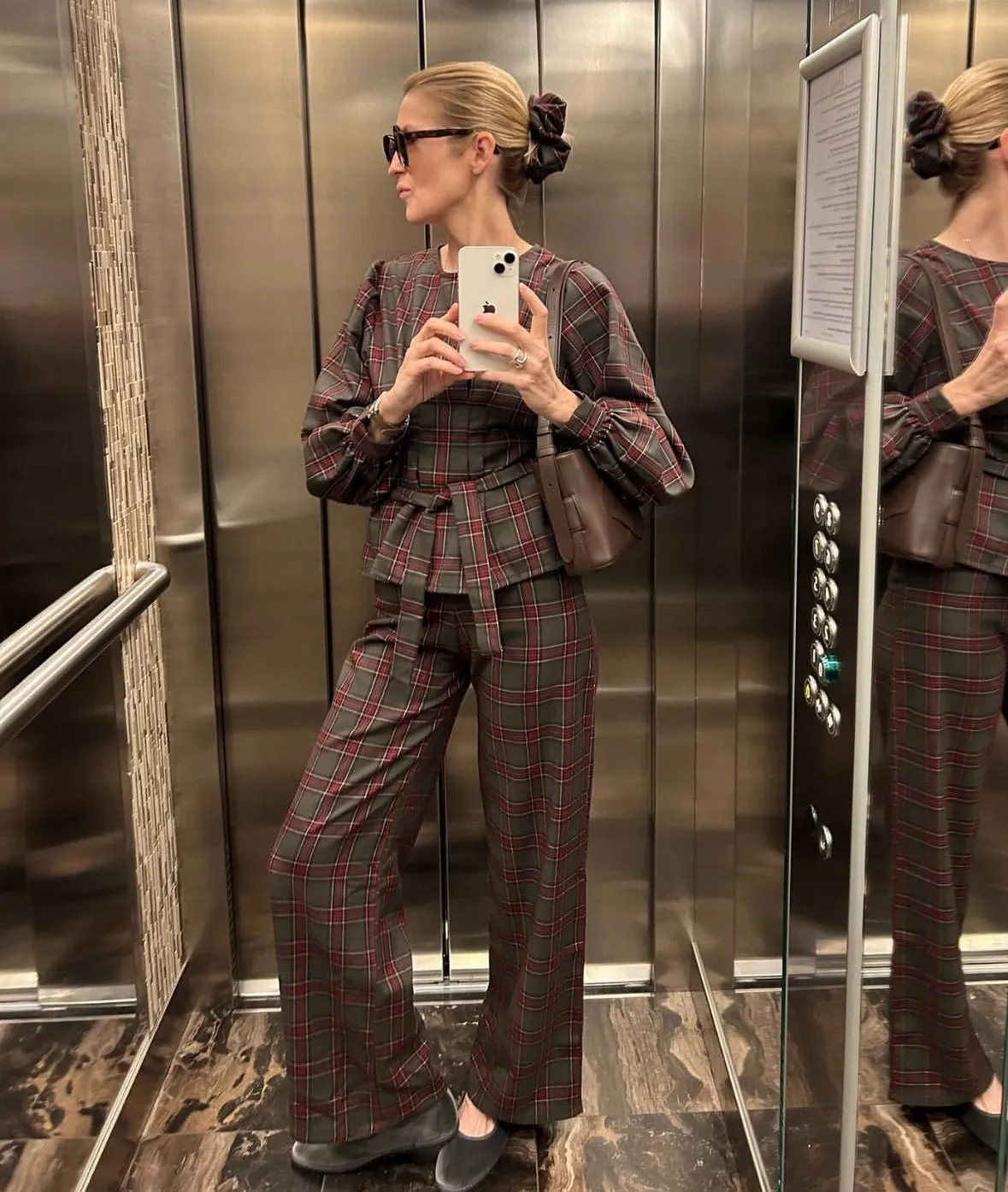 Blouse Celine Burgandy
