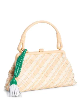 Bottega Veneta Intrecciato Leather Top Handle Bag