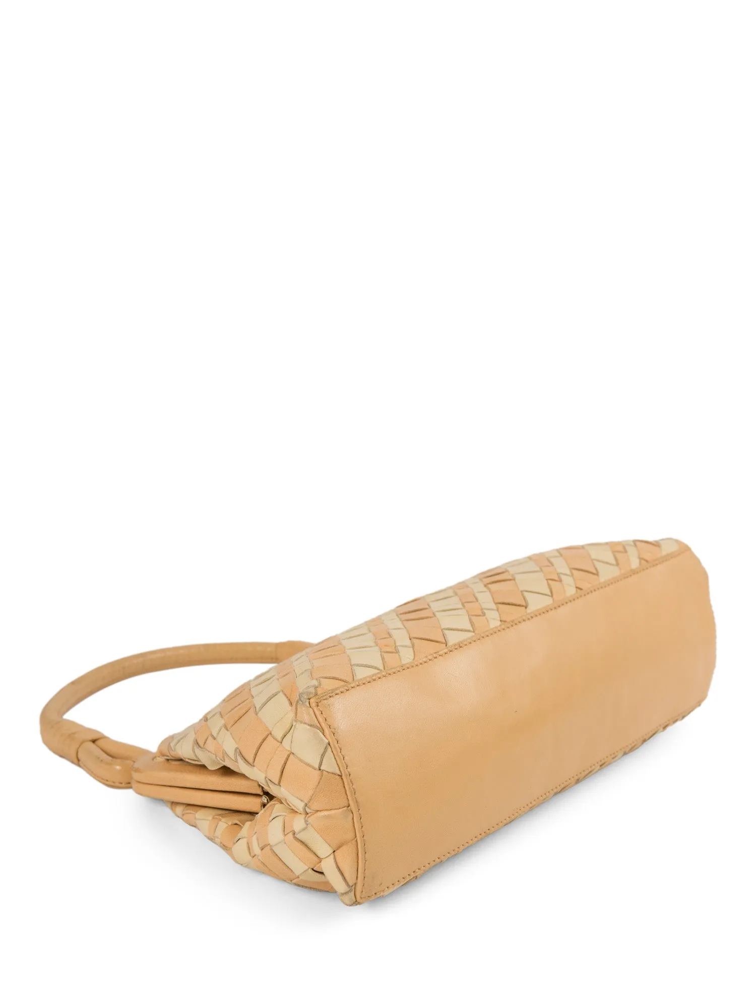 Bottega Veneta Intrecciato Leather Top Handle Bag