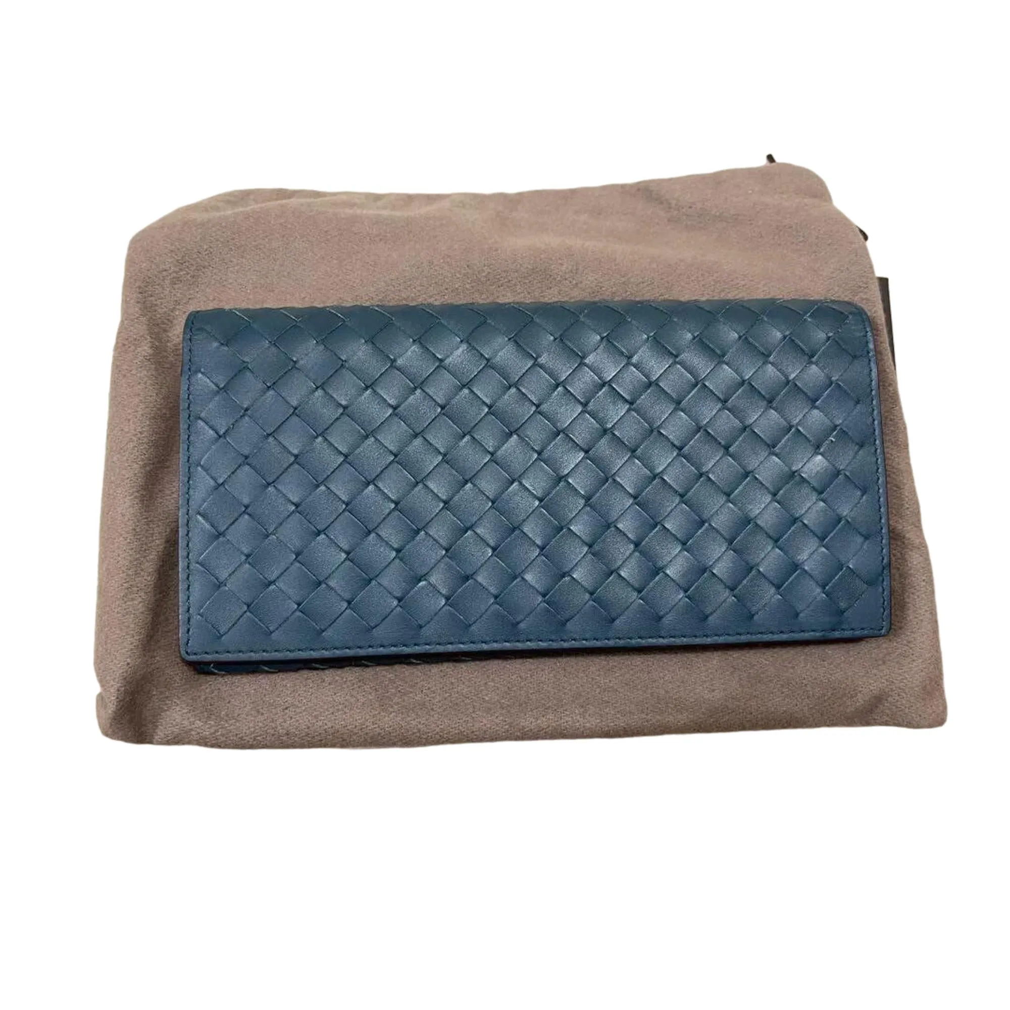 Bottega Veneta Intrecciato Long Leather Wallet
