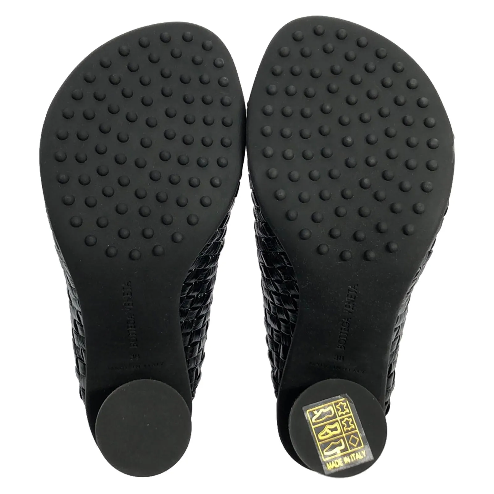 Bottega Veneta Leather Mules Black