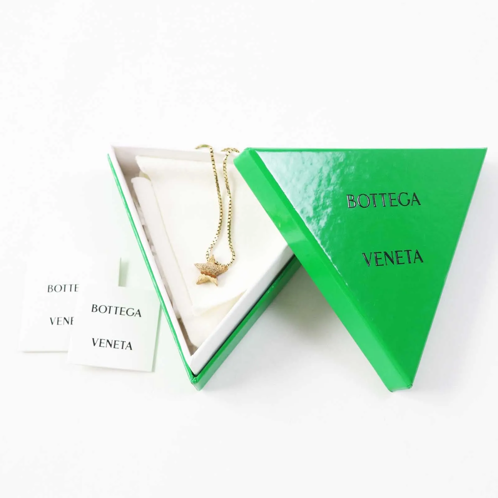 Bottega Veneta Star Motif AG925 Necklace