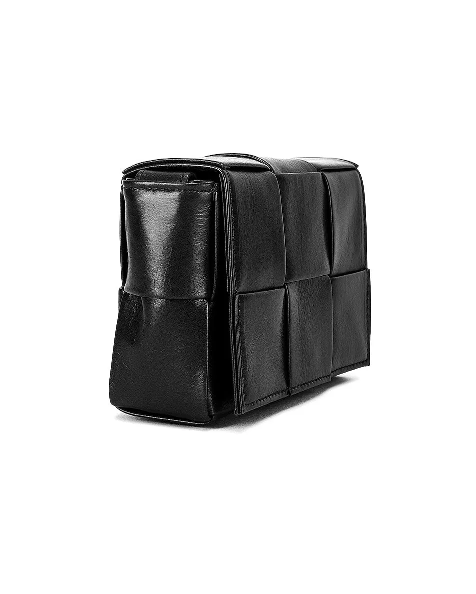 Bottega Veneta The Cassette crossbody bag, black