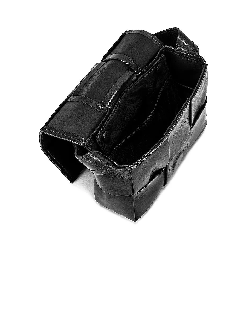 Bottega Veneta The Cassette crossbody bag, black