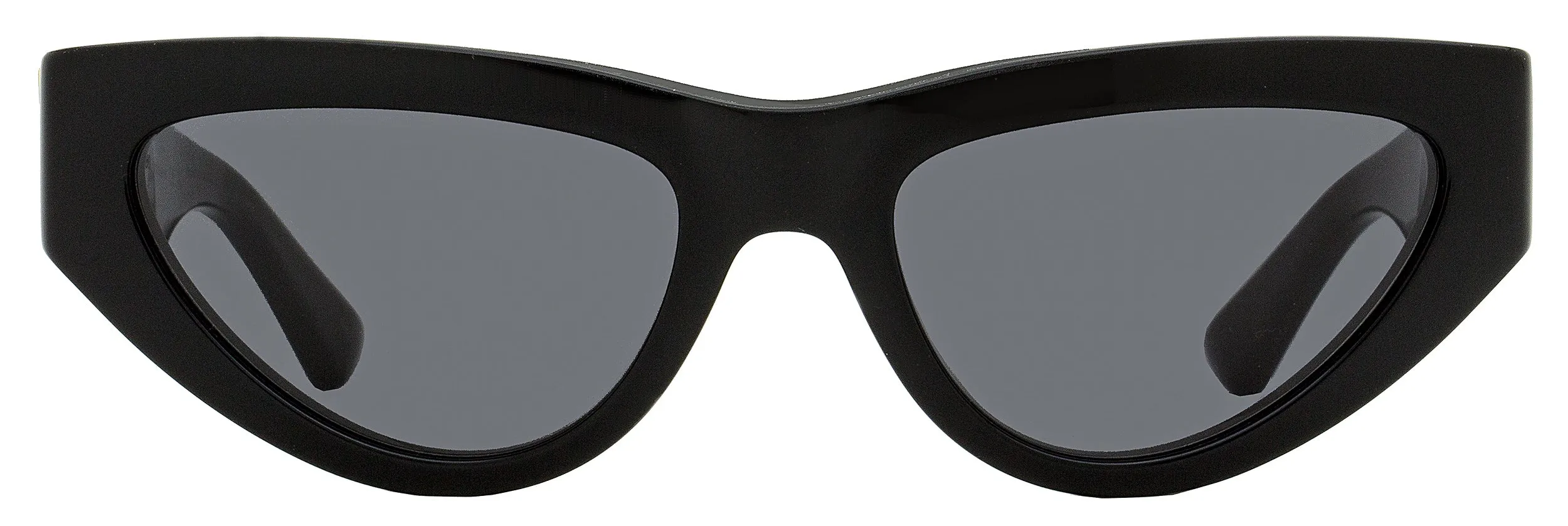 Bottega Veneta Women's Cat Eye Sunglasses BV1176S 001 Black/Gold 55mm