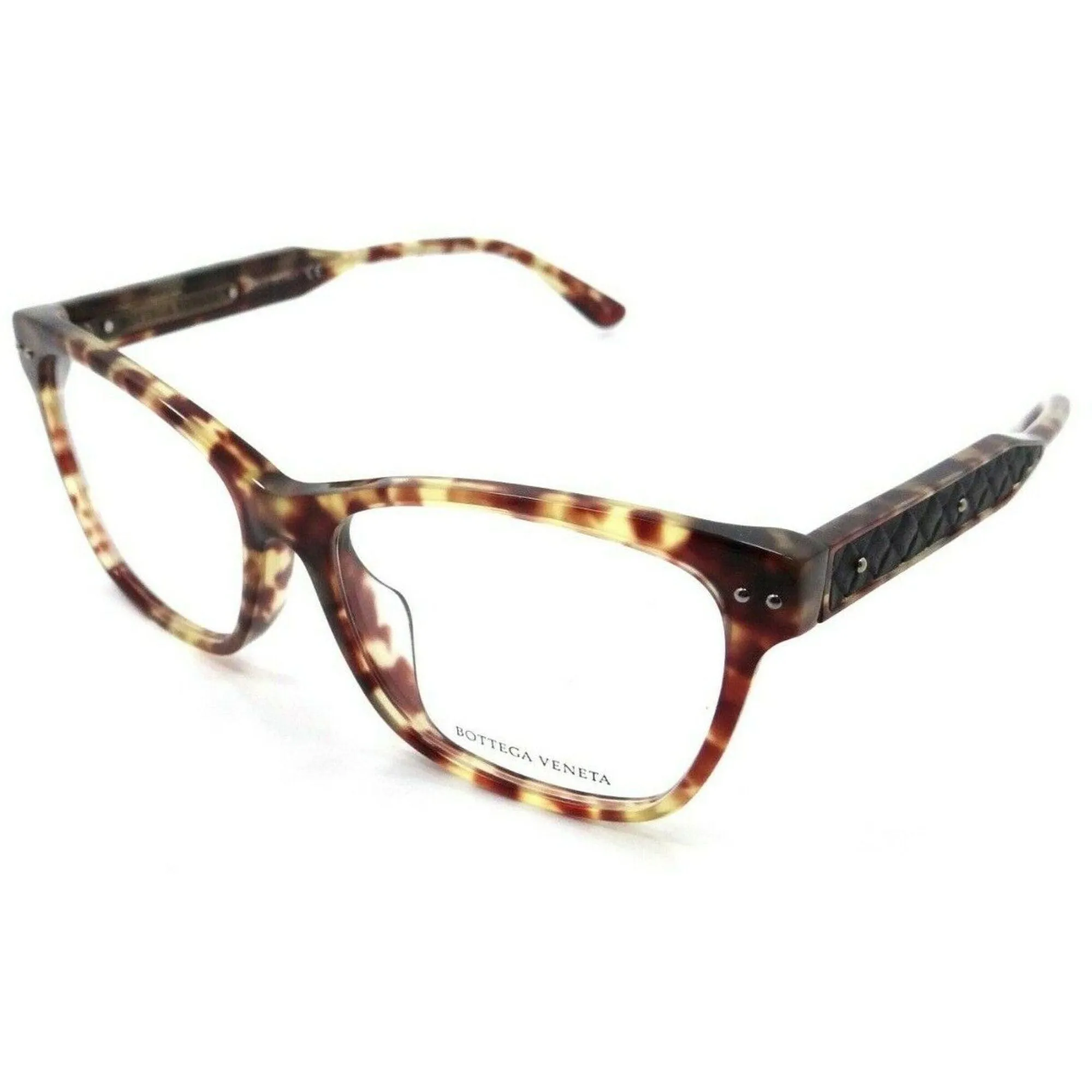 Bottega Veneta Women's Eyeglasses - Shiny Honey Havana | BOTTEGA VENETA BV0016OA 005
