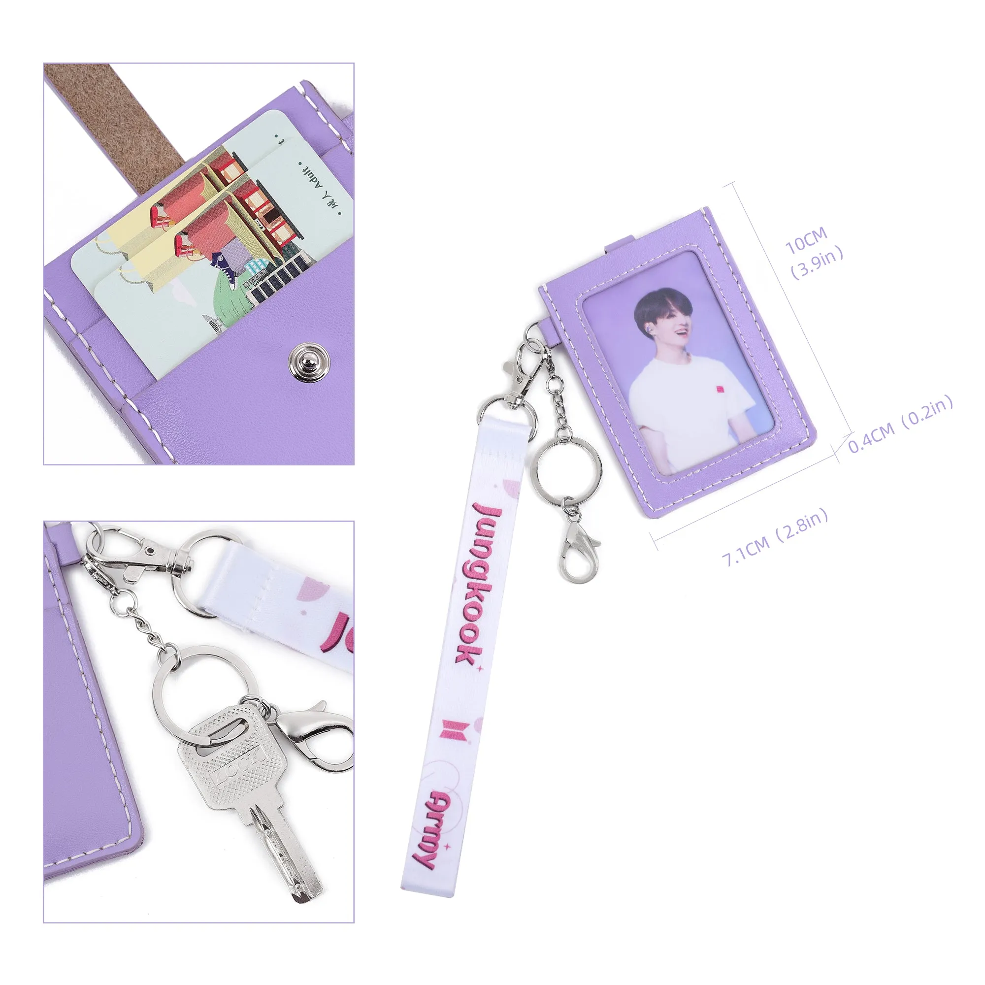 BTS Card Leather Bag Kit