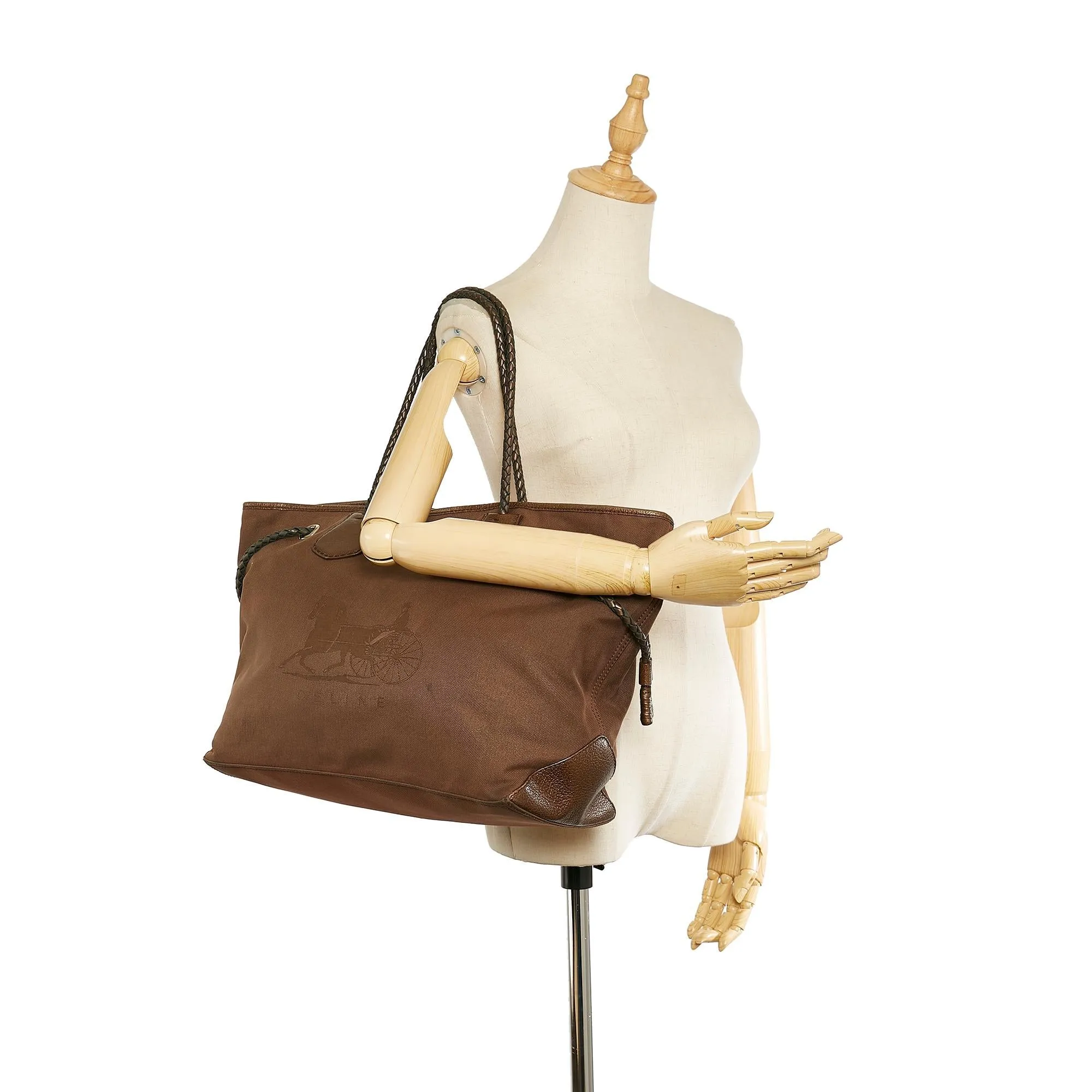 Celine Carriage Canvas Tote Bag (SHG-26518)