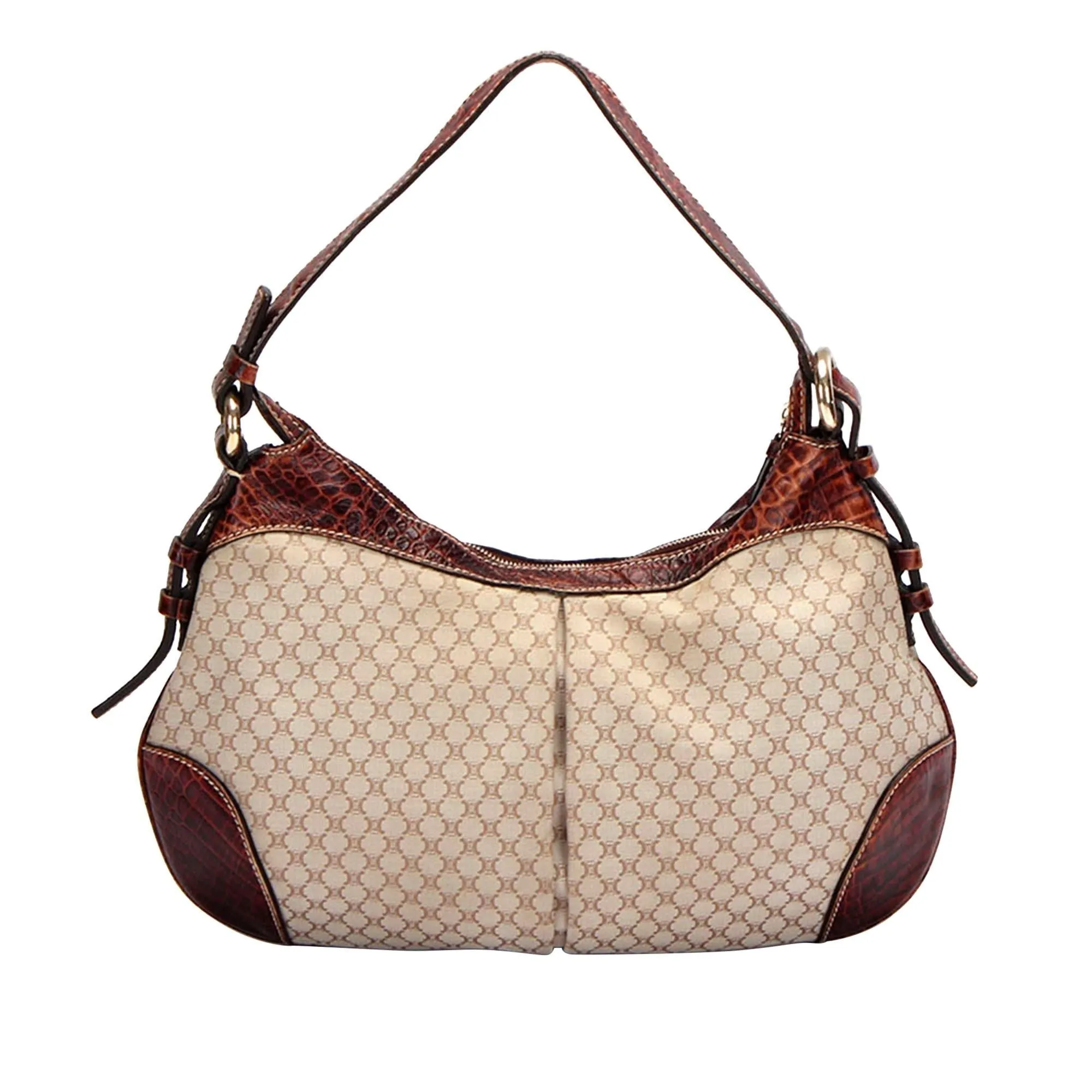 Celine Macadam Canvas Shoulder Bag (SHG-DnqxaO)