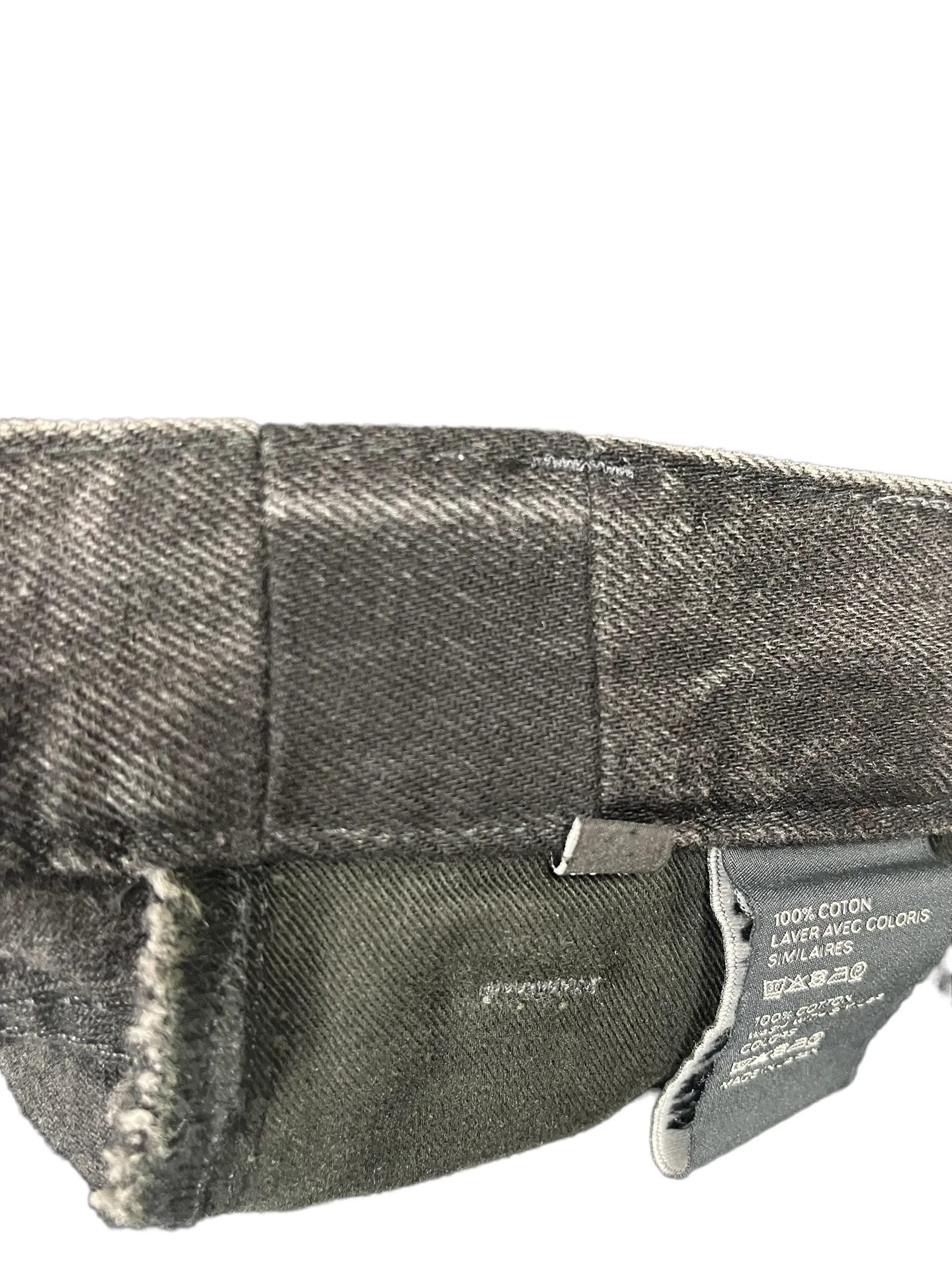CELINE Margaret jeans in vintage black denim