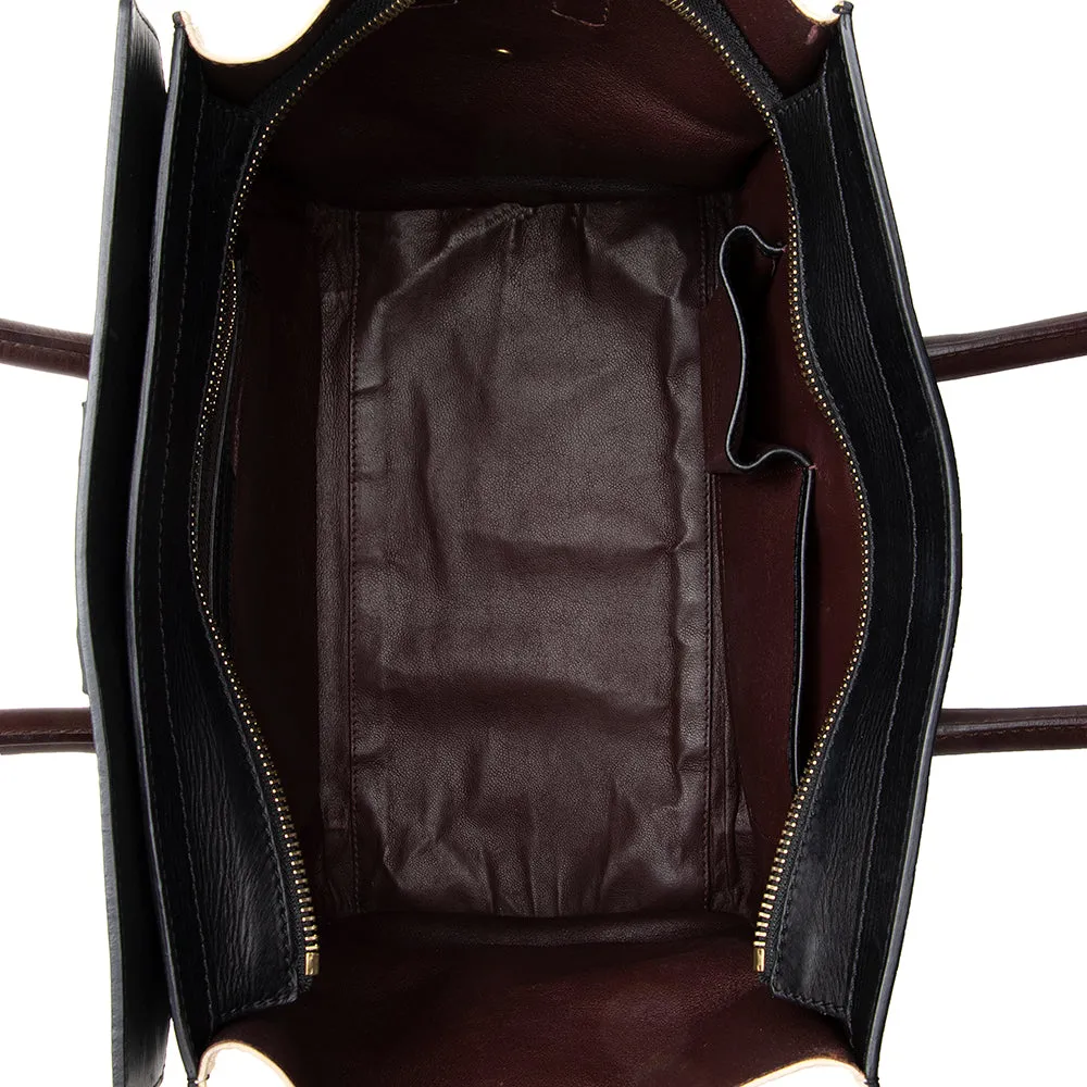 Celine Tricolor Calfskin Mini Luggage Tote - FINAL SALE