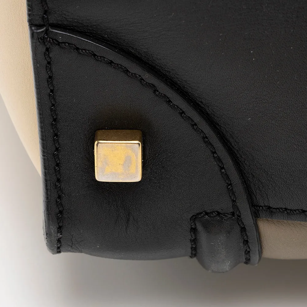 Celine Tricolor Calfskin Mini Luggage Tote - FINAL SALE