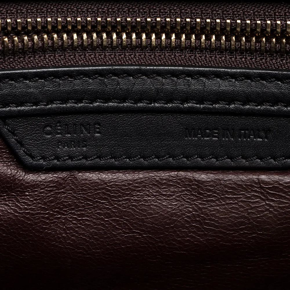 Celine Tricolor Calfskin Mini Luggage Tote - FINAL SALE