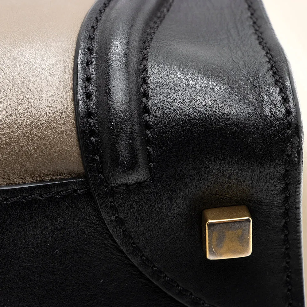 Celine Tricolor Calfskin Mini Luggage Tote - FINAL SALE