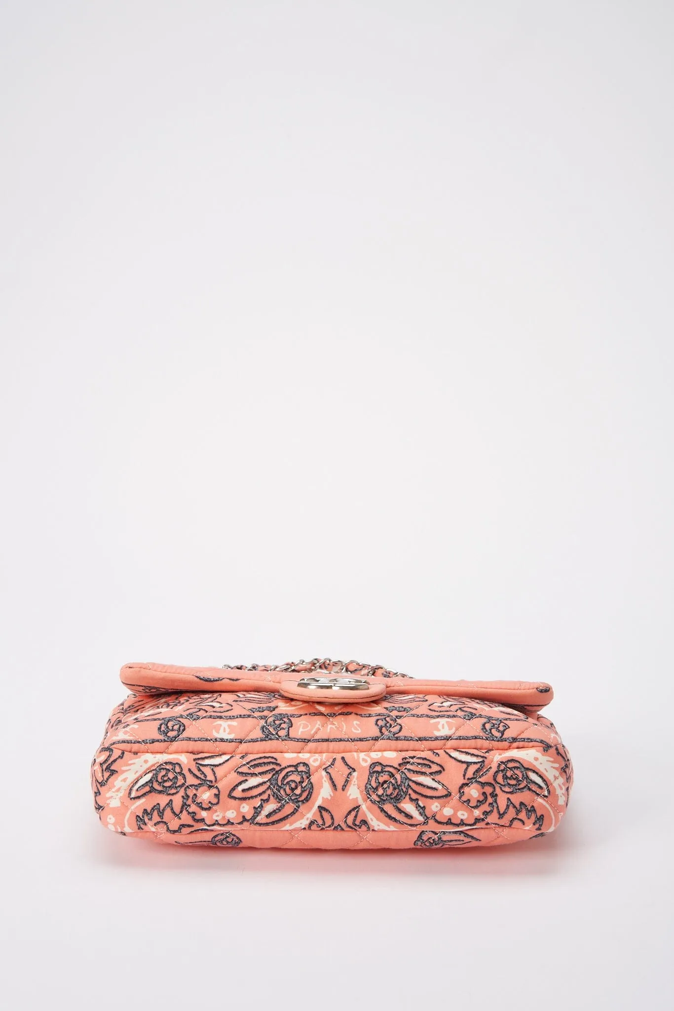 Chanel Bandana Paisley Print Cotton Flap Bag