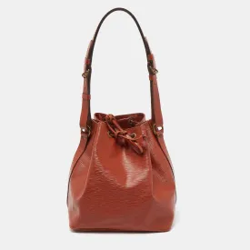 Cipango Gold Epi Leather Petit Noe Bag