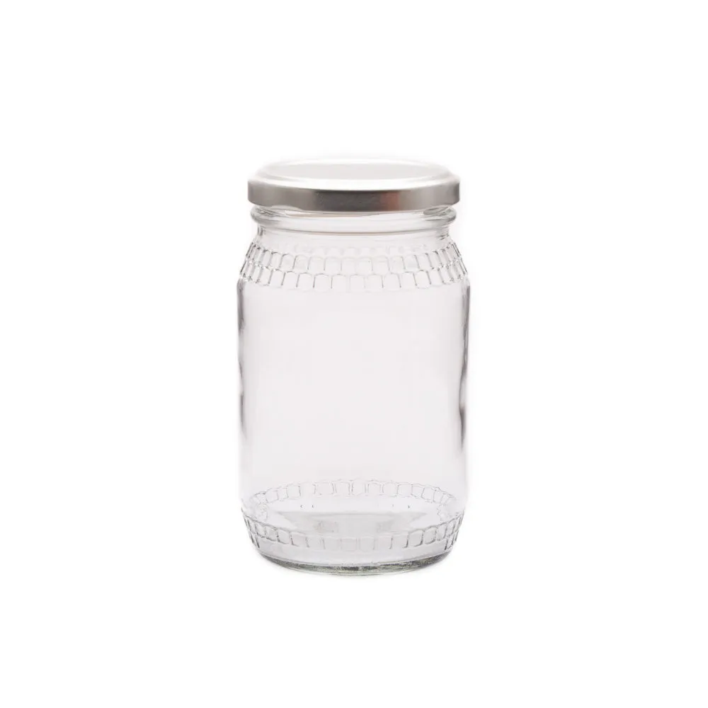 Consol Glass Honey Jar 352ml 500g BN0300