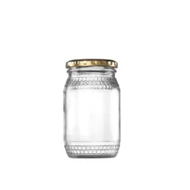 Consol Glass Honey Jar 352ml 500g BN0300