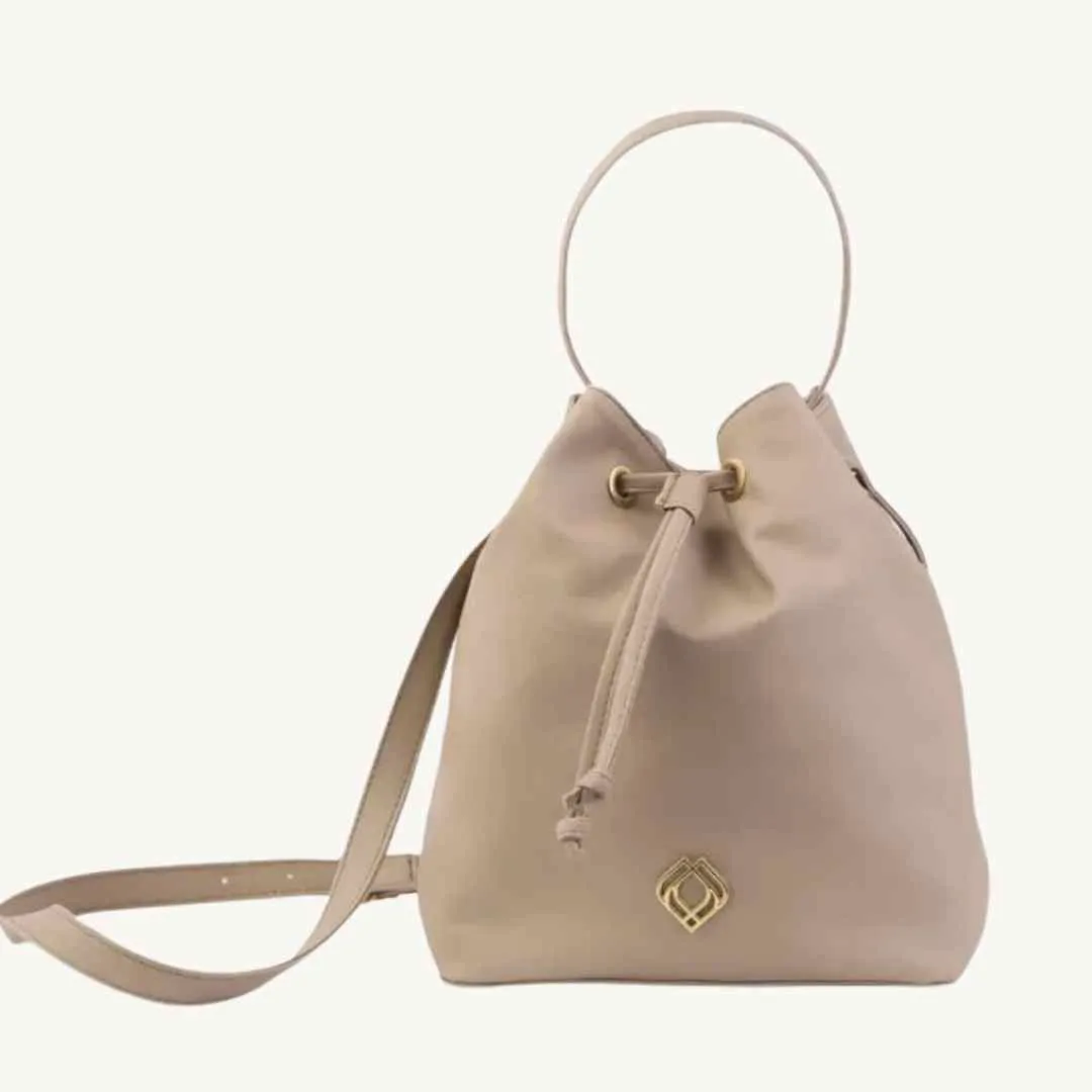 Crossbody Bucket Bag Vegan