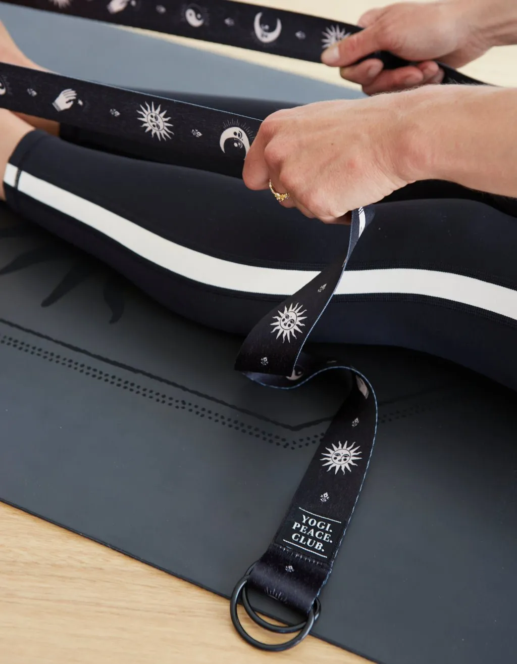 D-Ring Yoga Strap - Ceremony