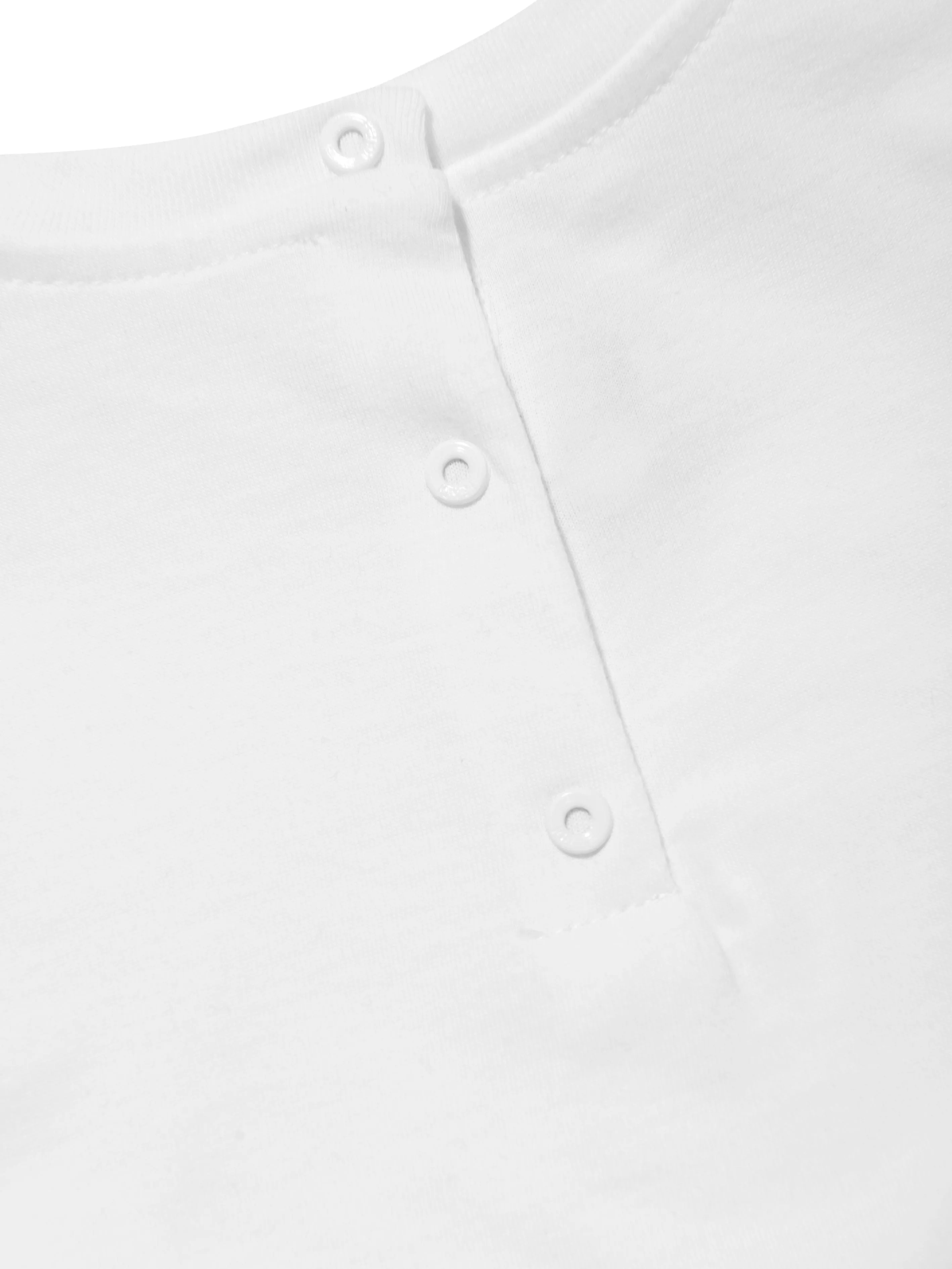 Fendi Baby Logo Patch T-Shirt in White