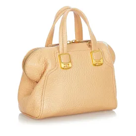 Fendi Chameleon Leather Satchel (SHG-23547)