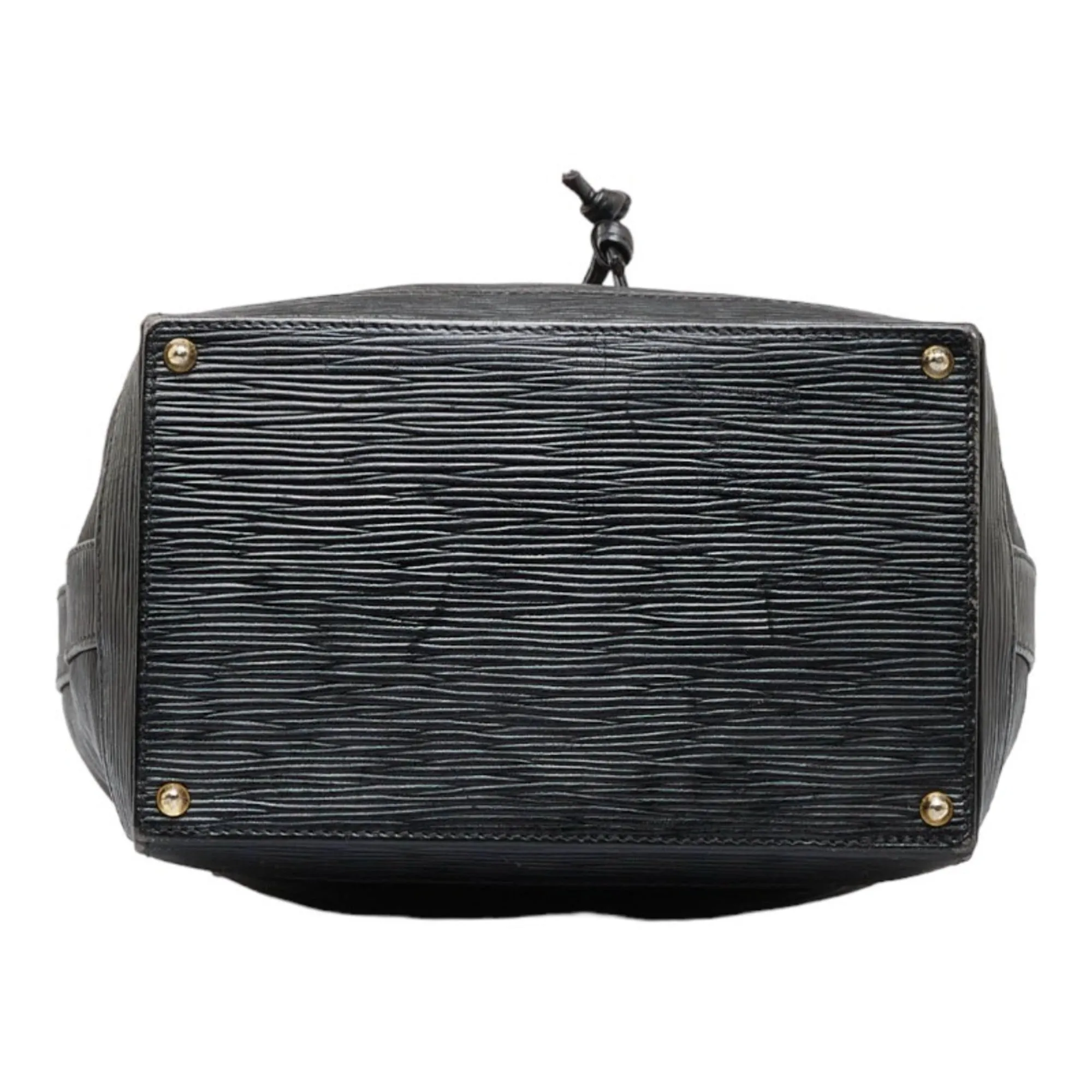 FENDI handbag shoulder bag black leather ladies