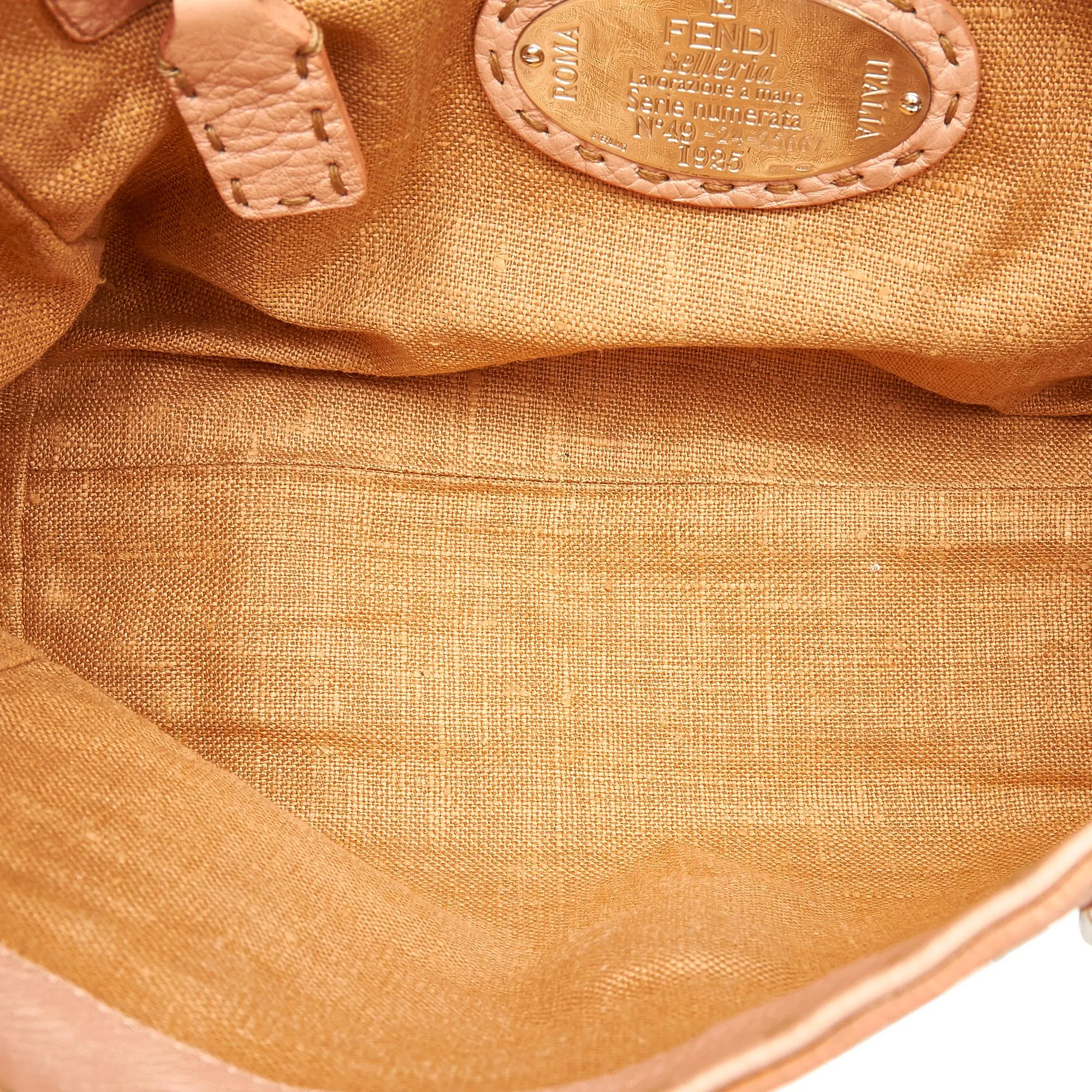 Fendi Mini Selleria Linda Leather Handbag (SHG-26701)