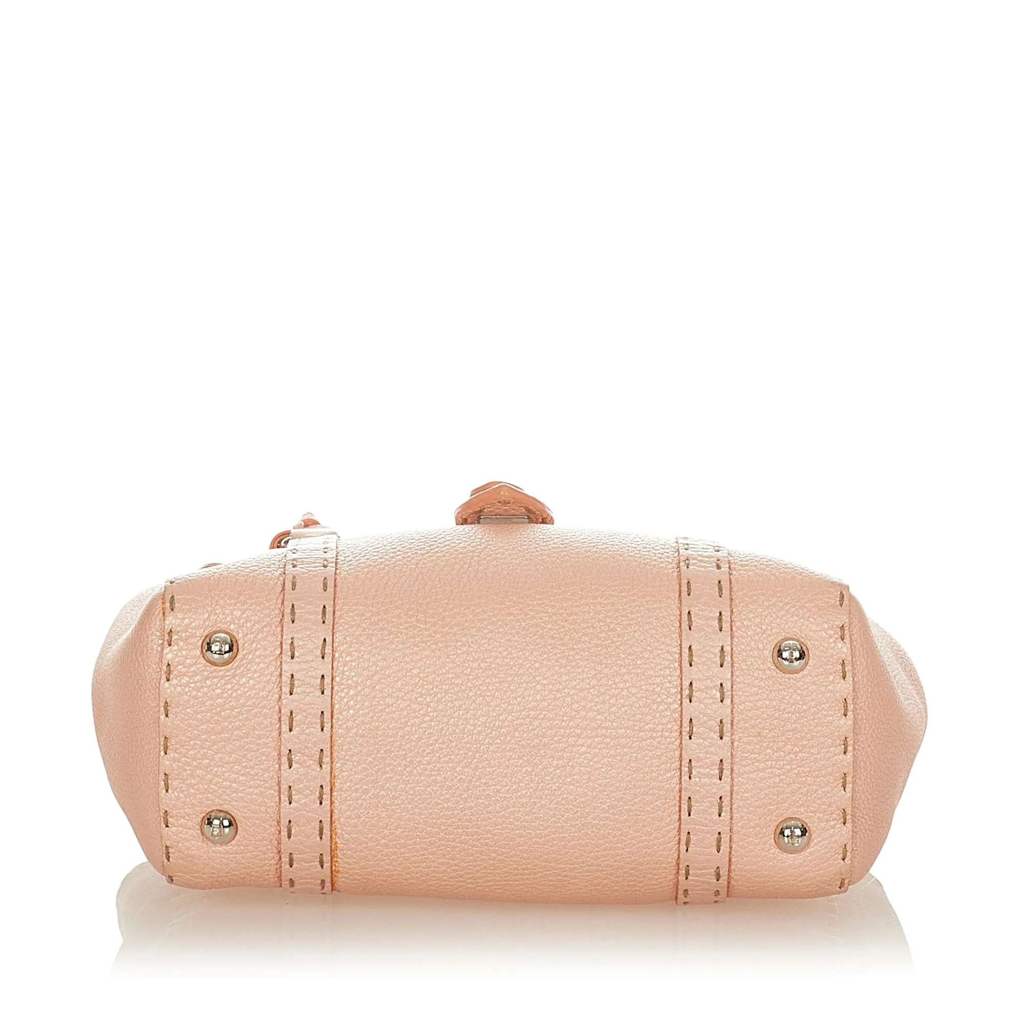 Fendi Mini Selleria Linda Leather Handbag (SHG-26701)