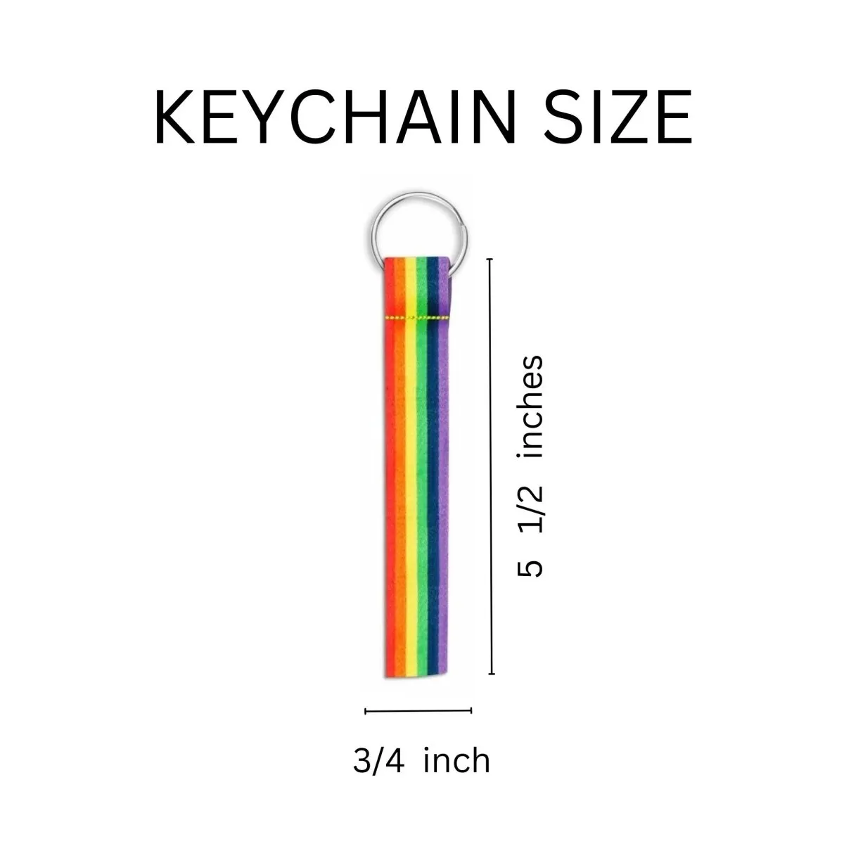 Gay Pride Keychain Bundle (80 Pieces)