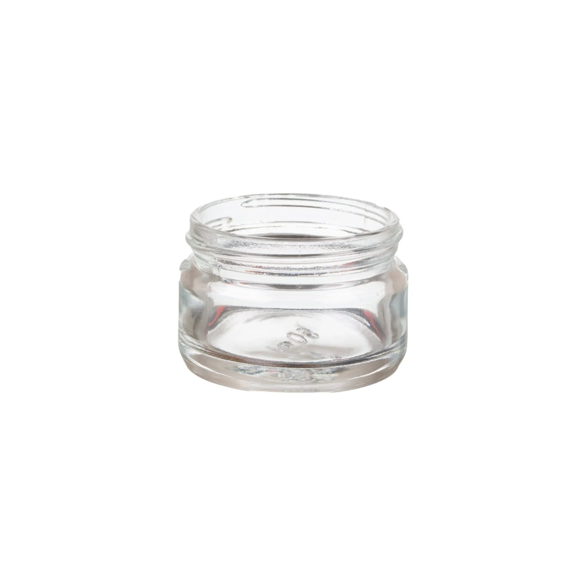 Glass Cosmetic Jar 50ml with Lid