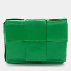 Green Leather Candy Cassette Bag