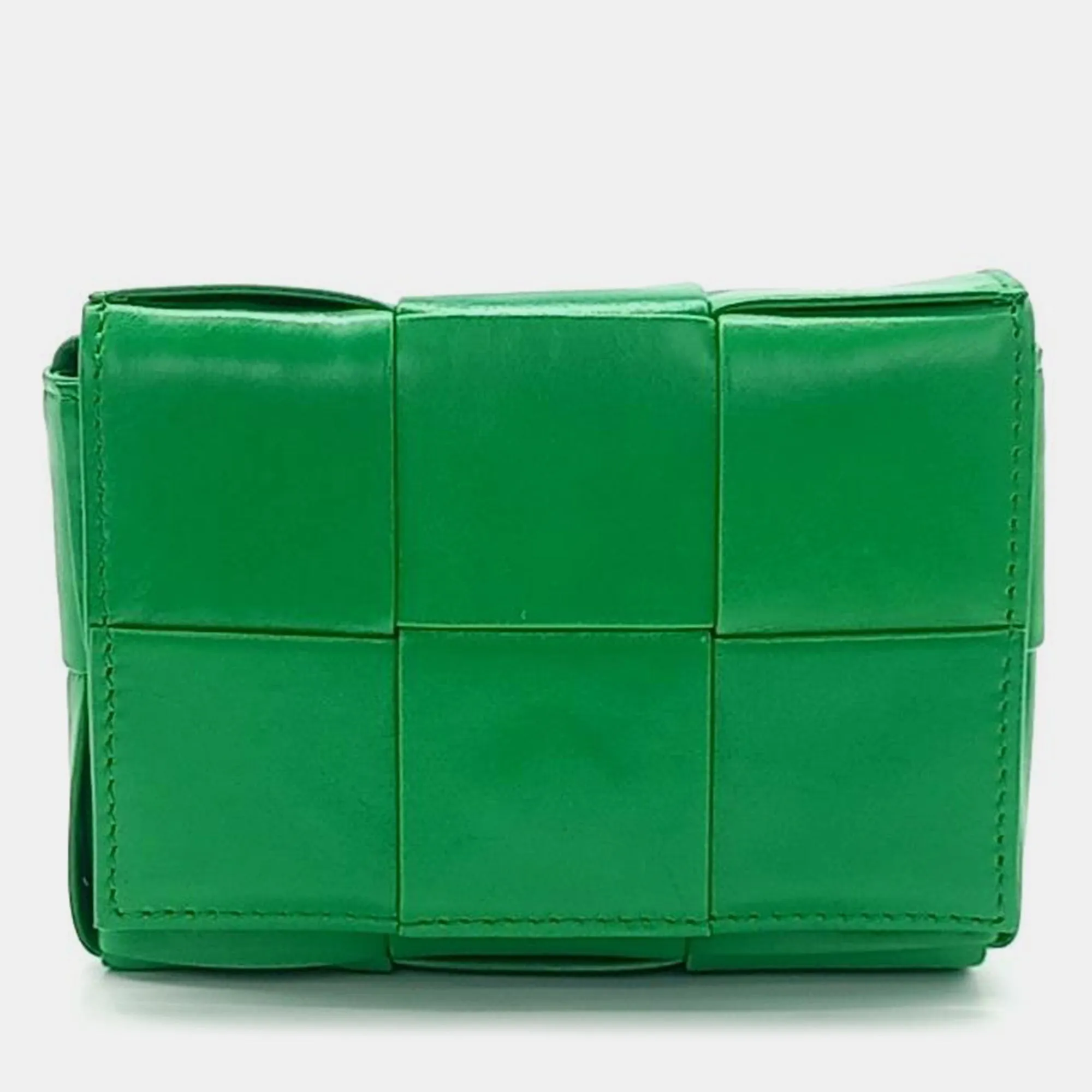 Green Leather Candy Cassette Bag