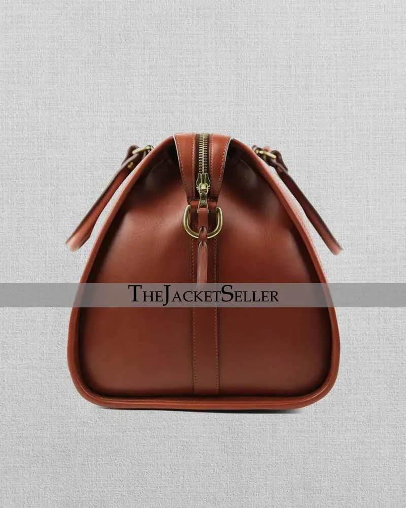 Heavy Duty Travel Duffle Leather Bag