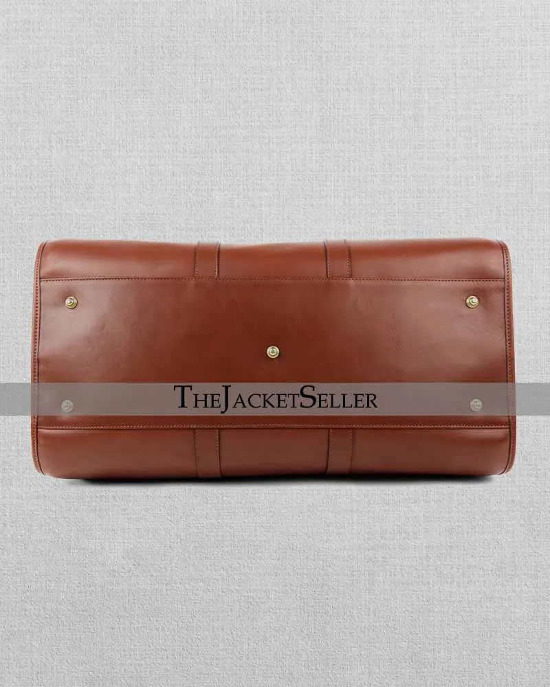 Heavy Duty Travel Duffle Leather Bag