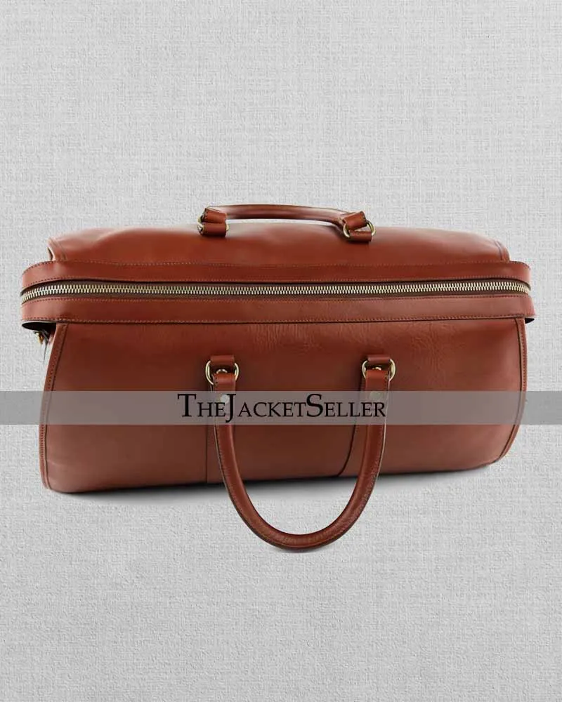 Heavy Duty Travel Duffle Leather Bag