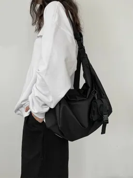 Japanese Style Students Casual Men's Work Clothing Crossbody Bag