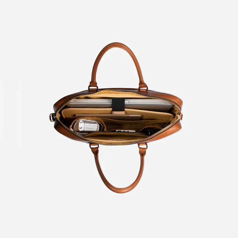 Jekyll and Hide Venice Ladies Laptop Bag | Tan