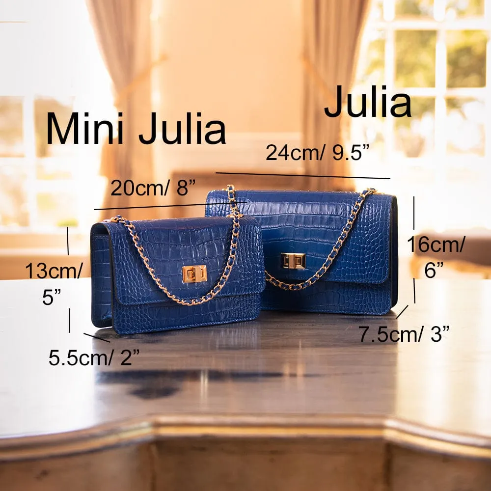 Julia Bag - Brown Croc