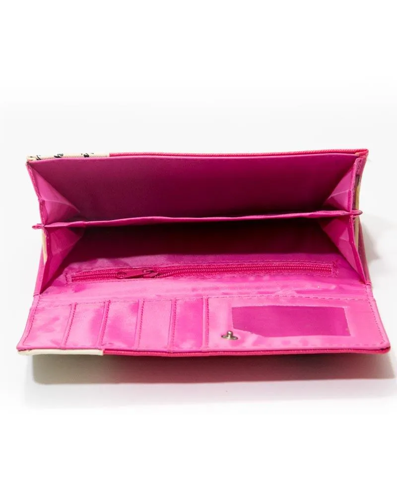 Ladies Hand U Wallets – Mustache – WPS-12
