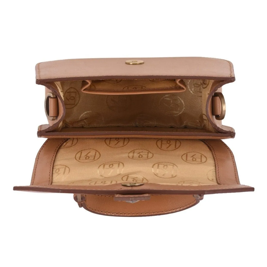 Leather Tan Crossbody Bag